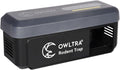 OWLTRA OW-7 in-/Outdoor Electric Rodent Trap Instant Kill Mouse &amp Rat Zapper with Waterproof Cover Sound &amp Light Alarm and Batteries or USB Power Source Waterproof Grade IPX4 Black