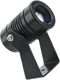 LED Landscape Spotlight - Waterproof Ground Light 24/85-265V Narrow Beam for Long Distance Irradiation Outdoor Spotlights Ground Landscape Lights for Building Light(Green3W(24V))