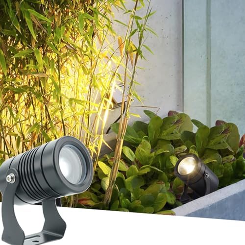 Outdoor Landscape Spotlights Spotlight Led Beam Light LED Outdoor Spotlight Landscape Lighting Aluminum Waterproof IP67 360° Rotation Wall Light for Hotels Pathway Patio