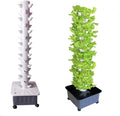 Hydroponics Tower 45 Holes Aquaponics Grow System Hydroponic Growing System Soilless Cultivation Growing System Garden Tower Aeroponics Growing Kit