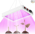 500W Plant Lights 100-277V Indoor Planting Fill Lamps Seeds Hydroponic Lights Veg/Bloom Modes Dimmable UV/IR Succulent Cultivate Lamp Greenhouse Tent Vege Fruits Flowers Potted Cactus Lighting