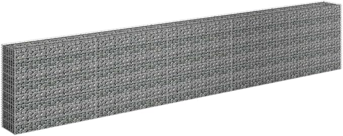 Galvanized Raised Garden Bed 177x177x35 in Silver Large Metal Planter Box for Vegetables &amp Flowers Outdoor Patio Backyard Use