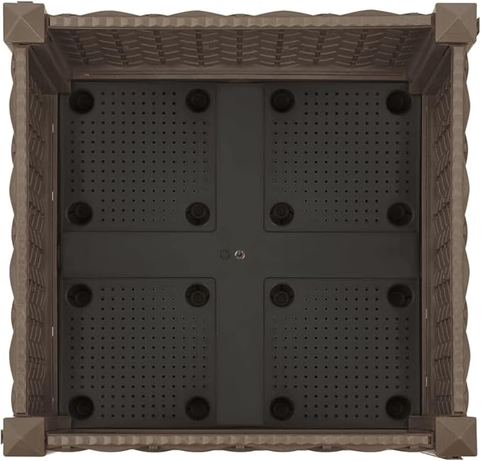 SKM Raised Bed 40x40x23 cm Polypropylene (Weight-6KG)-6511