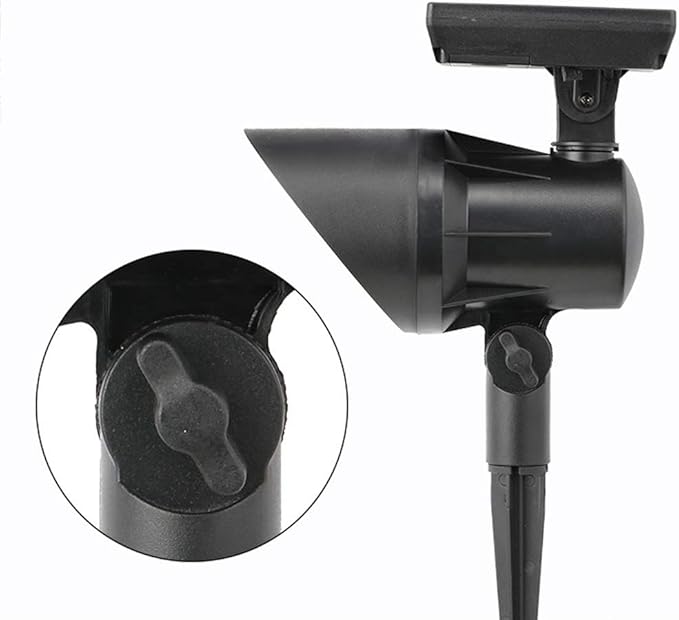 180°Adjustable Solar Powered Landscape Spotlights Warm Light Waterproof Solar Landscape Spotlights Outdoor for Yard Garden Driveway Porch Walkway Pool Patio