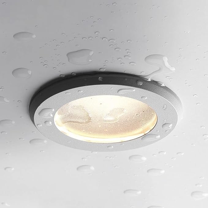 Spotlight Flush Mount Accent Spot Lights Ip65 Bathroom Recessed Lighting FixtureModern Spotlights for Bath Balcony Corridor