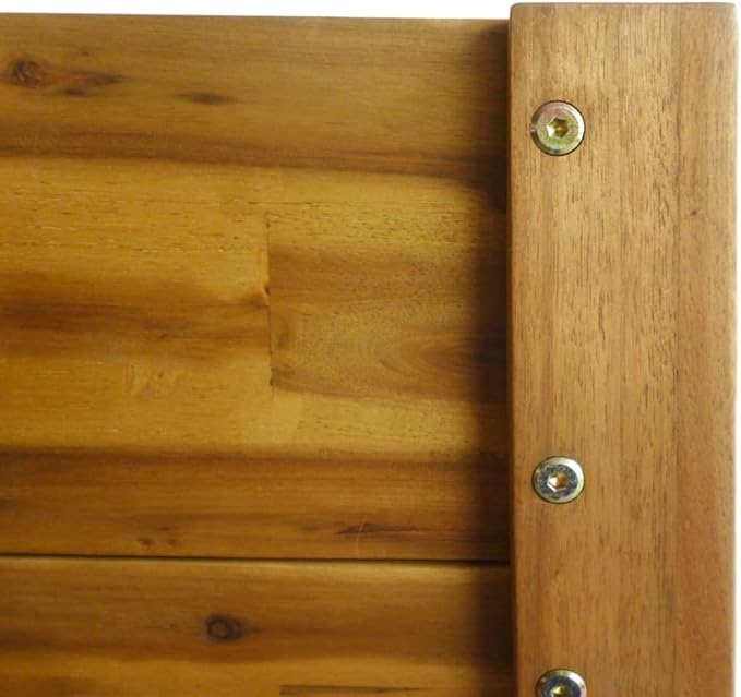SKM Raised Garden Raised Bed Solid Acacia Wood