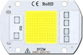 10PCS LED Chip Diode 220V LED Lamp 50W 30W 20W No Need Driver for Flood Light Spotlight LED Full Spectrum Plant Growth Lamp chip(WarmWhite10W)