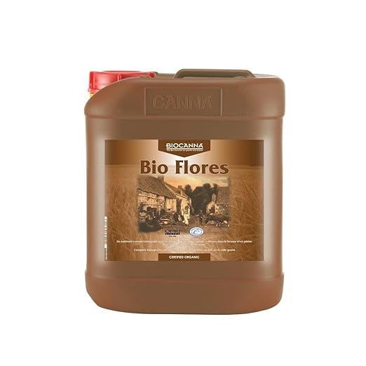 CANNA Fertilizer 100% Bio Bio Flores (5L)