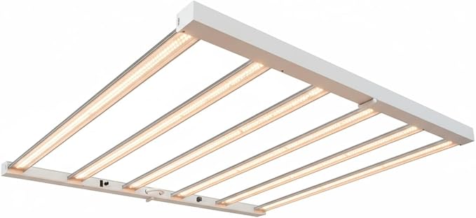 FGI 2026 Model CTB-6-V2 720W Commercial LED Grow Light Rugged Lightweight with Integrated Driver-on-Board Super Bright 2.68 MOL/J 1864 PPF. Installs in Minutes.