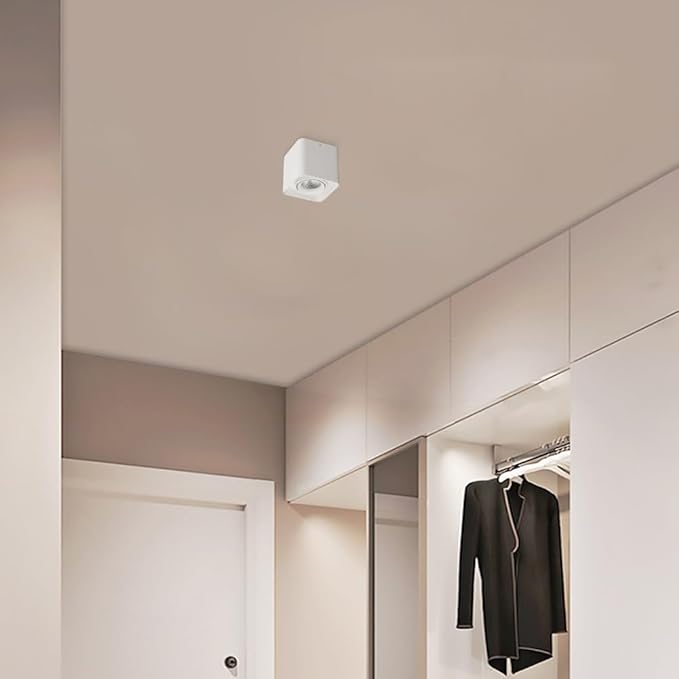 Spotlight Led Square Flush Mount Spotlight Accent Lighting Indoor 10w Directio l Spotlights Hallway Lights Living Dining Room Bedroom Downlights