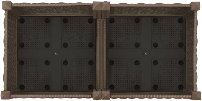 Raised BedGarden PlantersGarden PlantersGarden CenterpiecesGarden BedsRaised Beds for Growing FlowersHerbs and Fruits31.5x15.7x9.1 Polypropylene