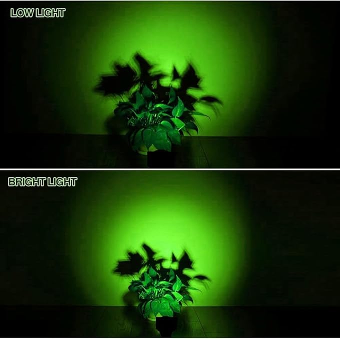 Solar Landscape Lights 7 LED Solar Spotlights 2 in 1 Waterproof Security Light Solar Lights Outdoor (Green)