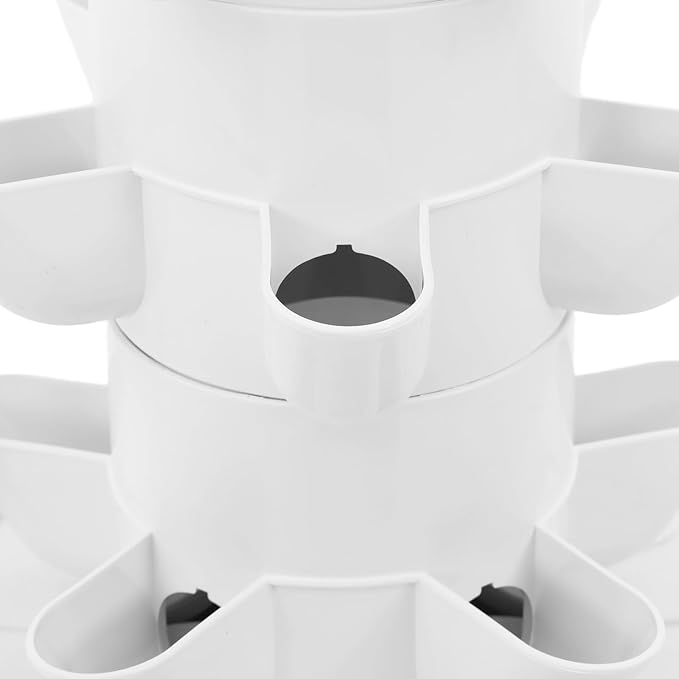 30 Pots Hydroponic Tower Growing System 6 Layers Vertical Hydroponics Tower Garden Growing System Space Saving Indoor Plants Smart Garden for Gardening Lover