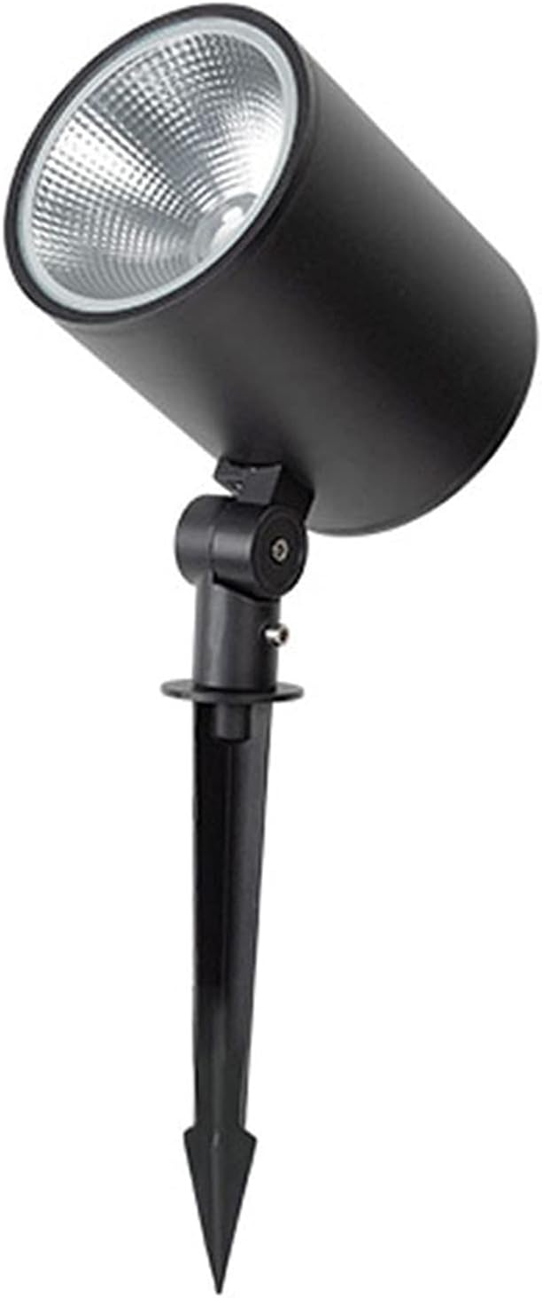LED Outdoor Garden Spotlight IP65 Waterproof Landscape Lighting Lawn Ground Light High-Brightness Round Garden Light 6 Optional