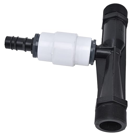 G2 External Thread Venturi Fertilizer with Check Valve Fertilizer Injector Irrigation Tool for Garden