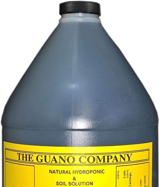 Hydrofarm GUBS128C Super Bat Budswel Organic Hydroponic Liquid Nutrient Solution for Strong Blooms in Garden Soil Flowers and Plants 1 Gallon