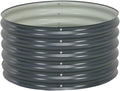 Garden Raised Bed PlanterGarden BedGalvanized Raised Garden BedPlanter Raised bedsGalvanized Planter31.5x31.5x17.3 Galvanized Steel Gray