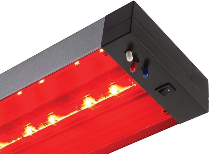 Lithonia Lighting Linkable LED Grow Light for Indoor Plants with Hangers Color-Changing 24-inch 29 Watts