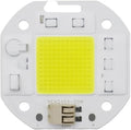 3PCS No Welding AC 220V 50W LED COB Chip Diode Driverless DOB Module 5454 Lamp Beads for Plant Grow Light Floodlight Spotlight(Cold White220V 50W)