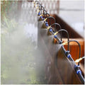 Automatic Drip Irrigation Kits 360° Curved Garden Irrigation Kit with Adjustable Nozzles Quick Installation Watering for Greenhouse Lawn Outdoor Plants(30m/98.5ft)