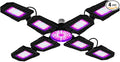 300W Full Spectrum Foldable Grow Light E27/E26 Foldable Indoor Herb Microgreen Cultivation Lamp UV/IR Red Blue Spectrum 100-277V Greenhouse Potted Vegetables Flowers Hydroponic Filling Light