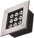 Inground Garden Light - Recessed Outdoor LED Spotlight IP67 Waterproof Spotlight for Driveway Platform Path Light Patio Lighting Garden DecorationWhite-3w(24V)