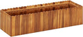 Garden Raised Bed Planter Raised Beds Raised Planter Box Planters for Outdoor Plants Garden Beds 39.3x11.8x9.8 Solid Acacia Wood