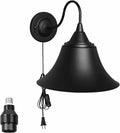Hook Mounted Plant Light Full Spectrum 4500K 10W Adjusted Light Beam Range 15-60° Industrial Style Black Wall Lamp for Indoor Plants Flowers Growing