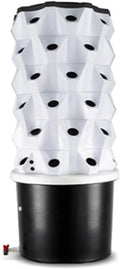 Large Capacity Hydrophonic Planter Grower Vertical Hydroponic System with LED Grow Light Food Grade ABS Material for Fruits Vegetables(6 Layers)