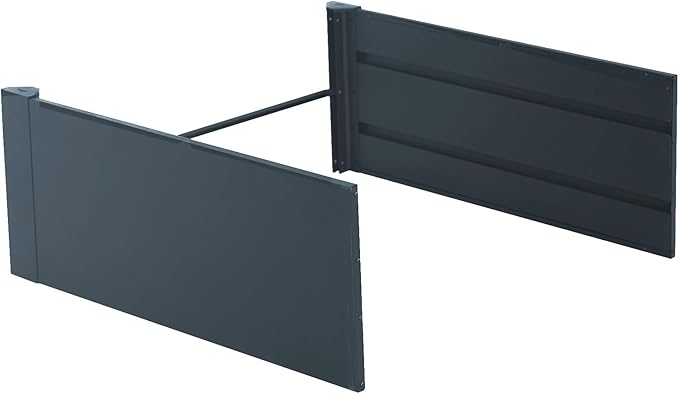 Vego Garden 17 Tall 41 Wide Extension Kit for Modern Raised Garden Beds Midnight Blue