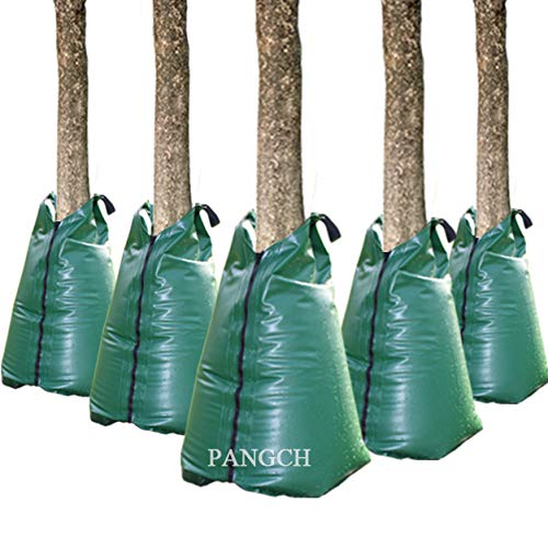 Tree Watering Bag 20 Gallon Slow Release Tree Watering Bags-Drip Irrigation Bag for Newly Planted or Established Trees (5 Pack)