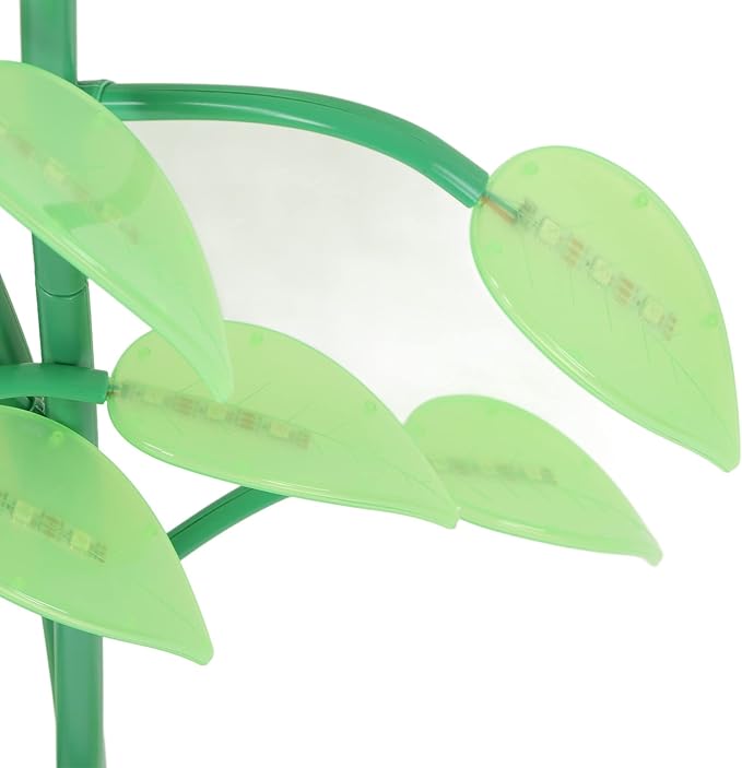 LED Houseplant Lamp Programmable Magic Plant Light Green Plastic with Bluetooth Control - Enhances Indoor Decor Supports Rhythm Ideal for Home and Office