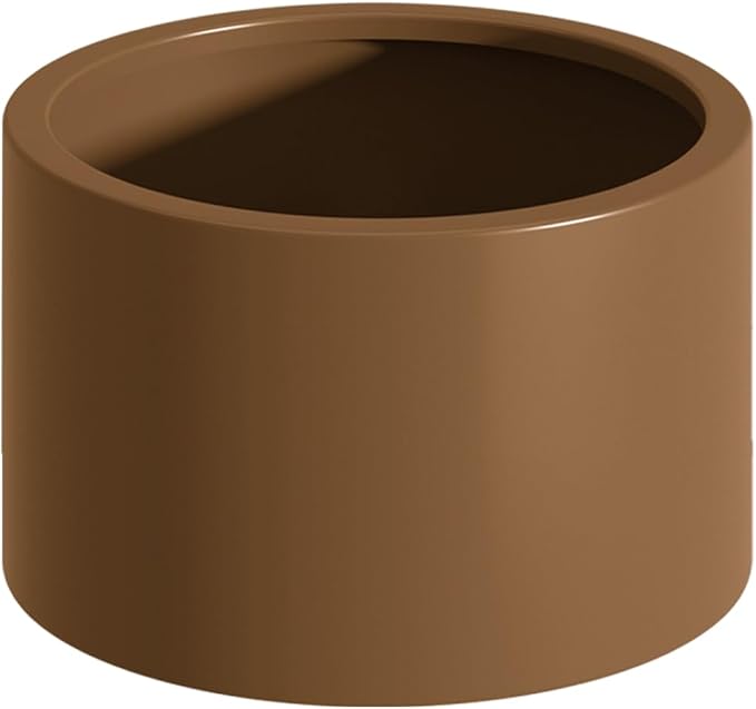 Heavy Duty Corten Steel Round Raised Garden Bed Kit 15.5 Dia. x 20 H. Pre Rusted Metal Planter Box for Vegetables Flowers Herbs Brown Ideal for Outdoor Gardening