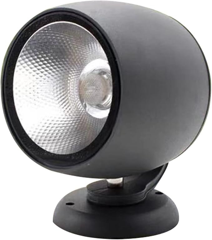 Outdoor Spotlight Rotatable LED Landscape Light Decorative Lights IP65 Waterproof for Doorways Garden Garages Lawn(Warm White10W-DC12V)
