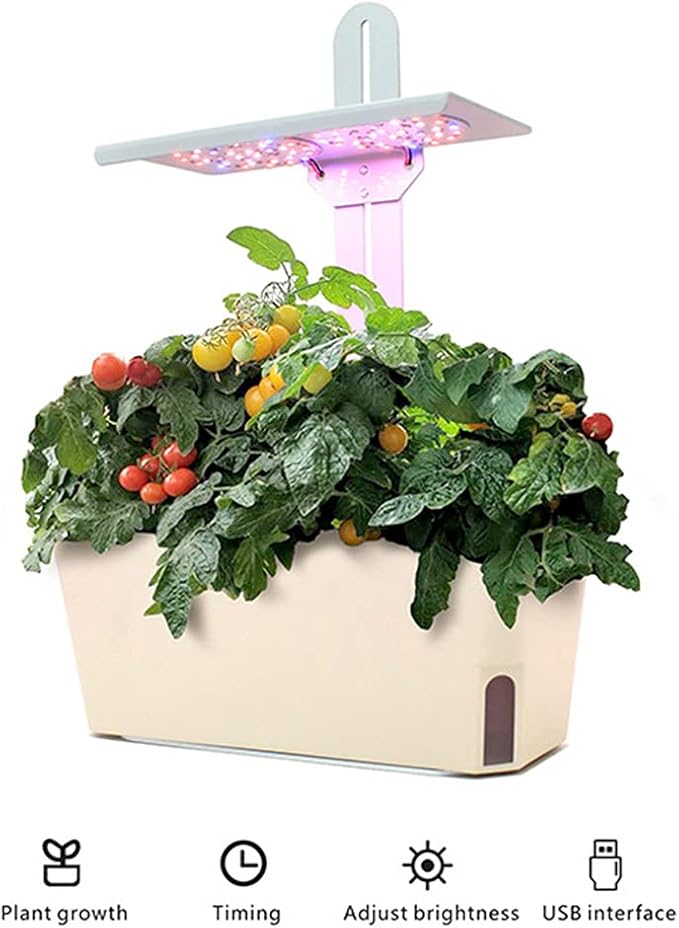 Smart Garden hydroponics Growing Kits Compatible with Any Seed - Smart Indoor Gardening System with LED Plant Grow Light - Grow kit - Indoor herb Garden