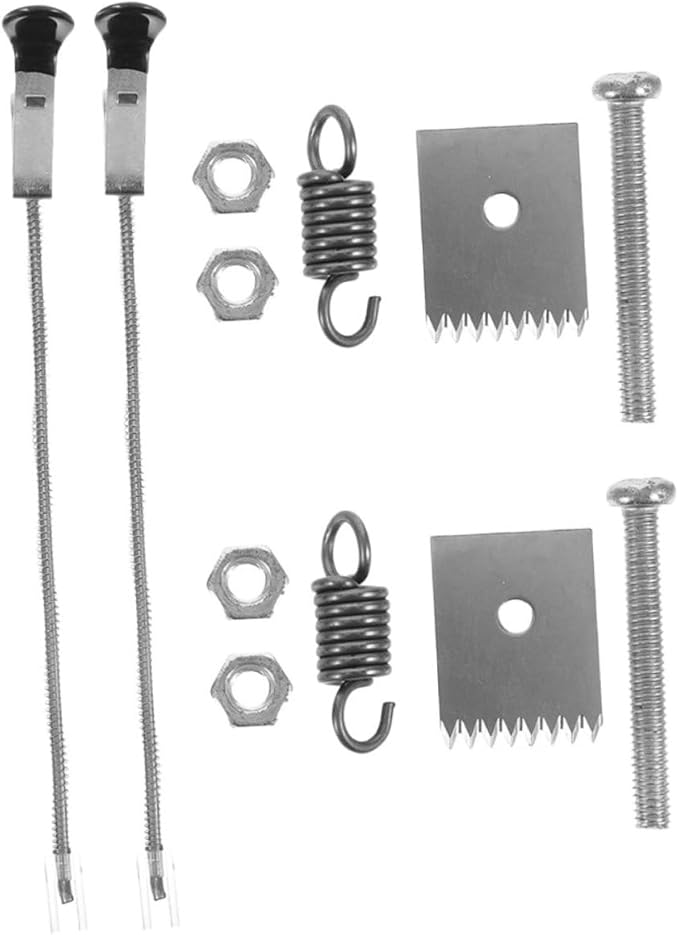 POPETPOP 8 Sets Hand Tying Machine Replacement Accessories Set for Plant Ties Gardening Tape Full Tool Kit for Cucumber Vine Tying
