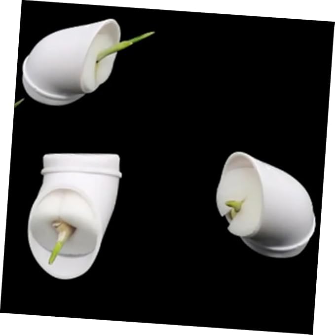 balacoo 20pcs Hydroponics Growing Tower Cup Planting Flower Cups Plastic Nursery