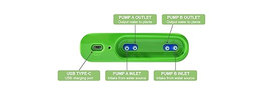 Automatic Watering Drip Irrigation Kit for 20 Plants with Dual Digital Programmable Water Timer Indoor Automatic Watering System for Houseplants