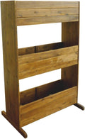 SKM 3-Tier Garden Raised Bed Solid Acacia Wood