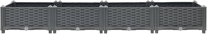 Raised Bed 63x15.7x9.1 Polypropylene SE100633