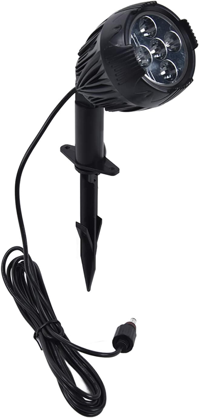 Solar Spot Lights Outdoor Landscape Spotlight and with Fully Enclosed Housing for Yard Pathway Patio