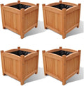 SKM Raised Beds 4 pcs 11.8x11.8x11.8