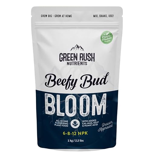 Organic Beefy Bud Bloom Plant Food Nutrients for Bloom &amp Flowering Stage Plants