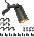 Gardenreet Brass Low Voltage Down Lights 12V Outdoor LED Landscape Spot Downlights for Tree Gazebo Pillar Rain gutters with 5W MR16 LED Bulb 2700K Warm White(8 Pack)