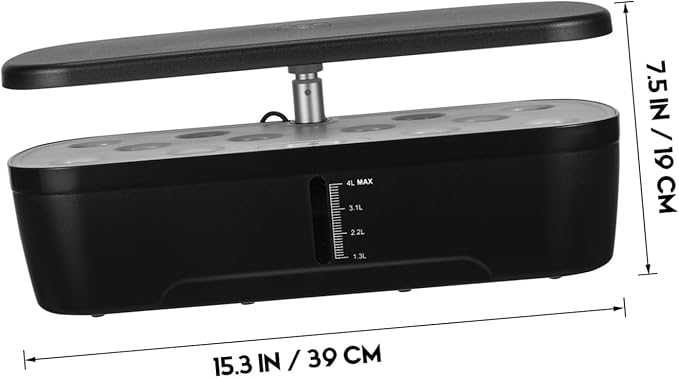 1set Hydroponics Growing Led Grow Light Automatic Indoor Garden for Vegetables Intelligent Control Capacity Suitable for Home Gardening