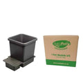 AutoPot 1 Pot Module with 3.9 Gallon Plastic Pot and No Tank - Self-Watering Gravity-Fed Hydroponic System (1Pot - 3.9 Gallon - No Tank)