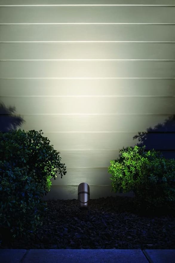 Kichler 16019AZT30 Transitional Accent from Landscape LED Collection in Bronze/Dark Finish 6.00 inches
