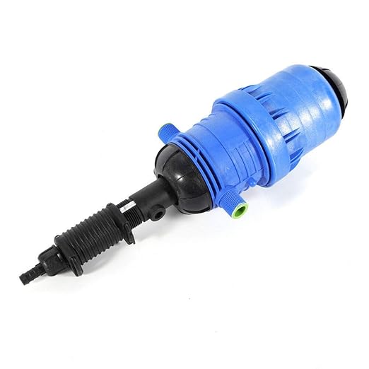 Automatic Drip Irrigation Injection KitAdjustable Automatic Fertilizer Injector Water Powered Chemical Liquid Doser Dispenser Drip Irrigation Injector Dosing Pump for Industry Garden Hose Livestock