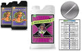 Advanced Nutrients Sensi Bloom A &amp B 1L &amp Bud Factor X 1L Bundle w/Card &amp Pipette
