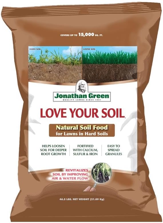 Jonathan Green Love Your Soil Organic 0-0-0 Lawn and Garden Food for All Grass Types 54 lb. 1500 - Total Qty: 1